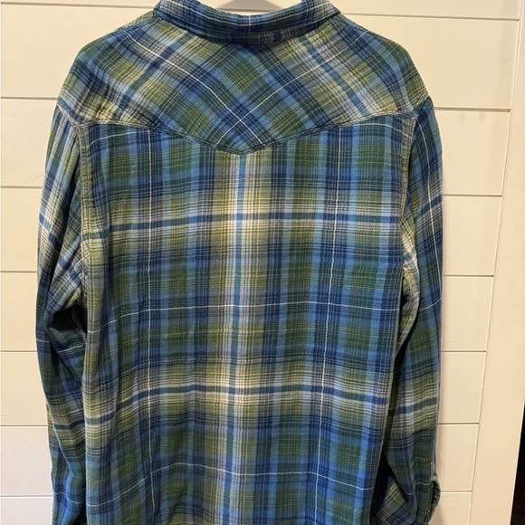 Lucky Brand Snap-Button Vintage Flannel - Picture 3 of 3